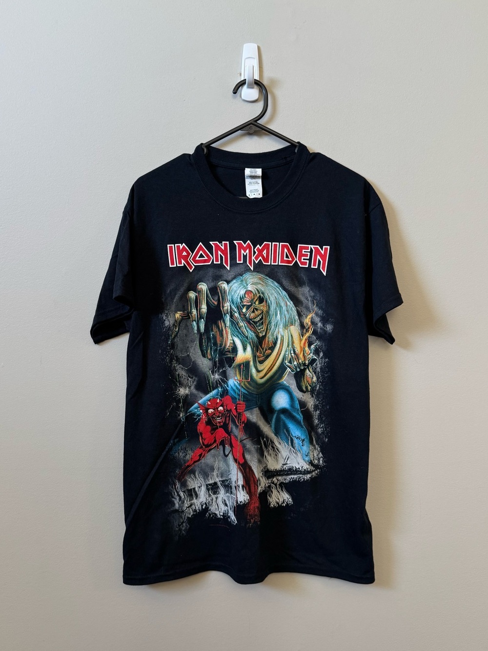 Iron Maiden the book of souls world tour 2016 concert t-shirt